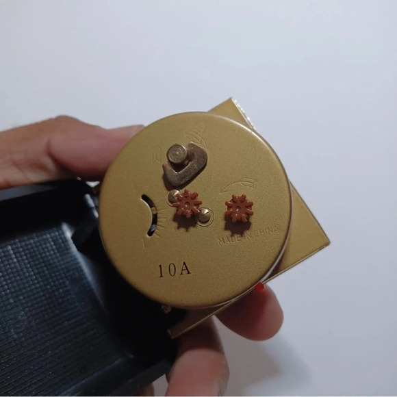 Vintage Equity Travel Alarm Mechanical Clock Compact Foldable Working - Picture 7 of 8